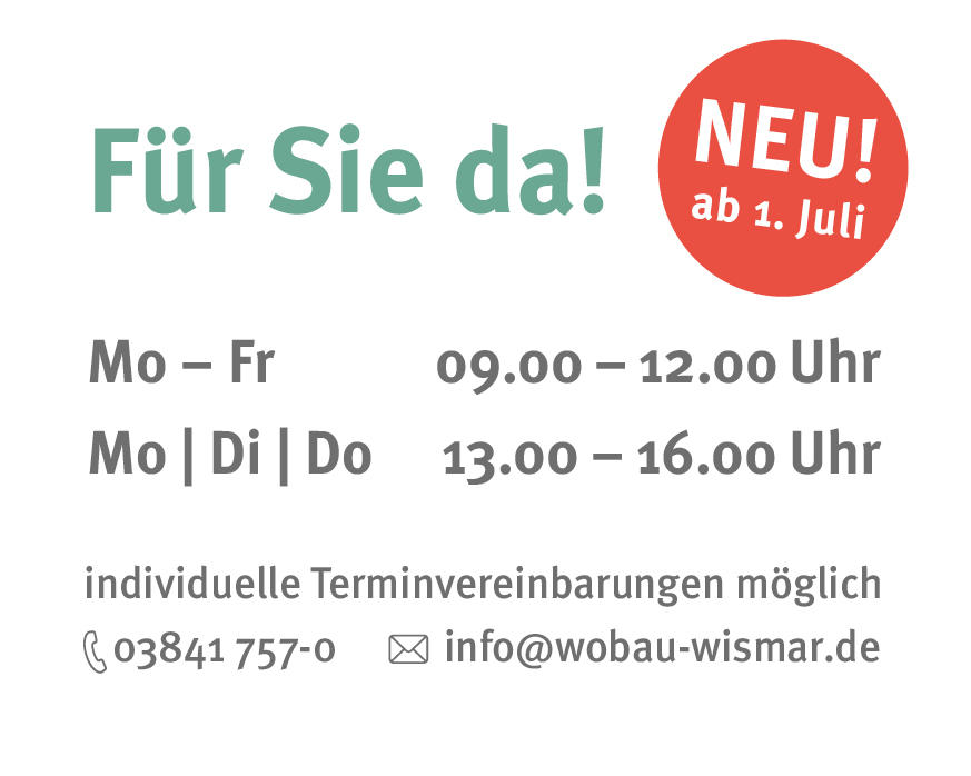 Webseite_News_Teaser_1074x857px_Bild_Oeffnungszeiten_2025 Neue Öffnungszeiten ab 1. Juli 2025
